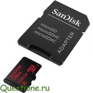 Как отформатировать карту памяти microsd?