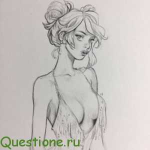 Как рисовать голую женщину?