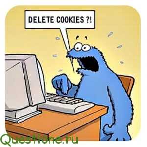 Как удалить файлы cookie?